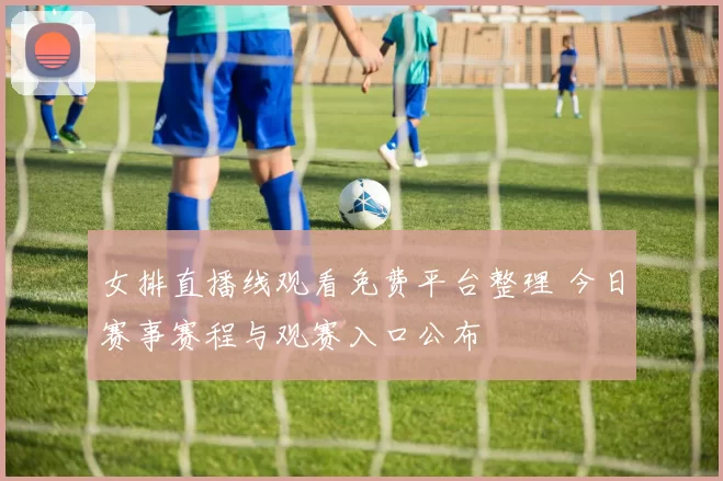 女排直播线观看免费平台整理 今日赛事赛程与观赛入口公布
